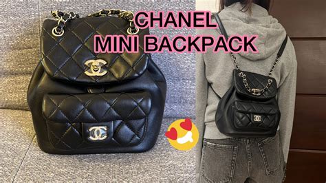 mini chanel backpack|Meer.